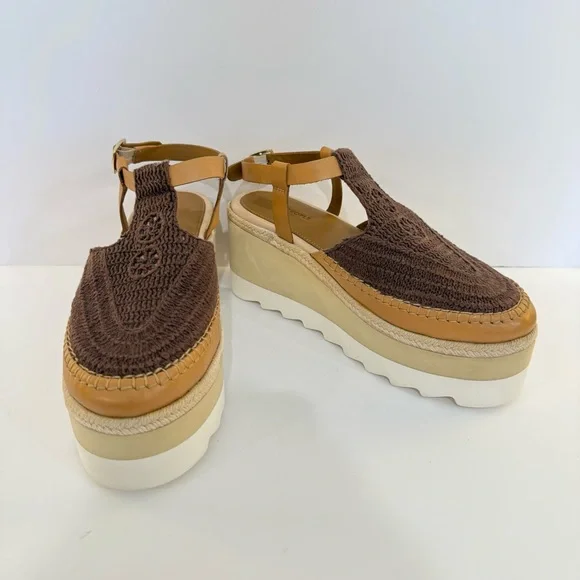 Free People Morning in Mykonos Espadrille Platforms Size 8 - Picture 5 of 14